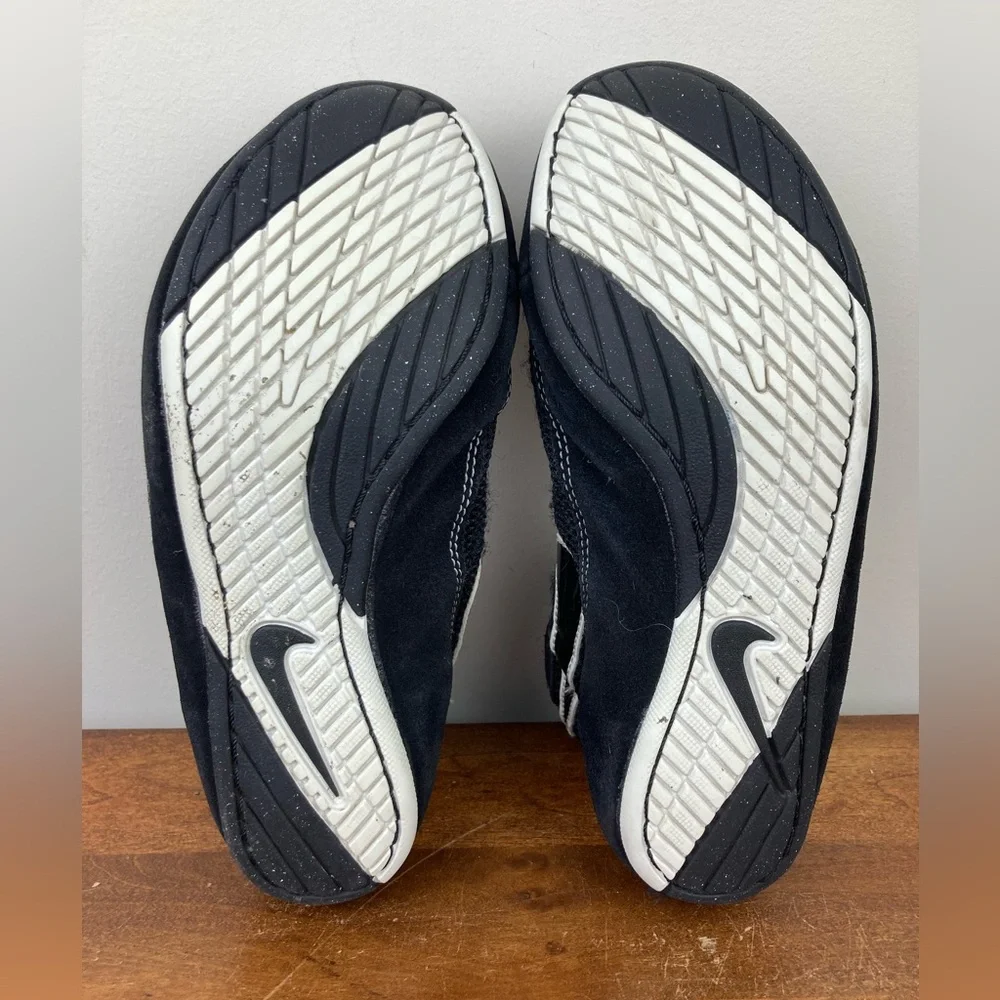 Nike Kids Black and White High-Top Sneakers